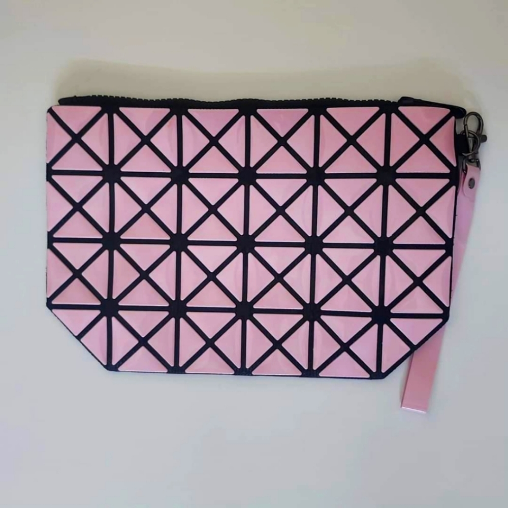 Geometric Makeup Bag